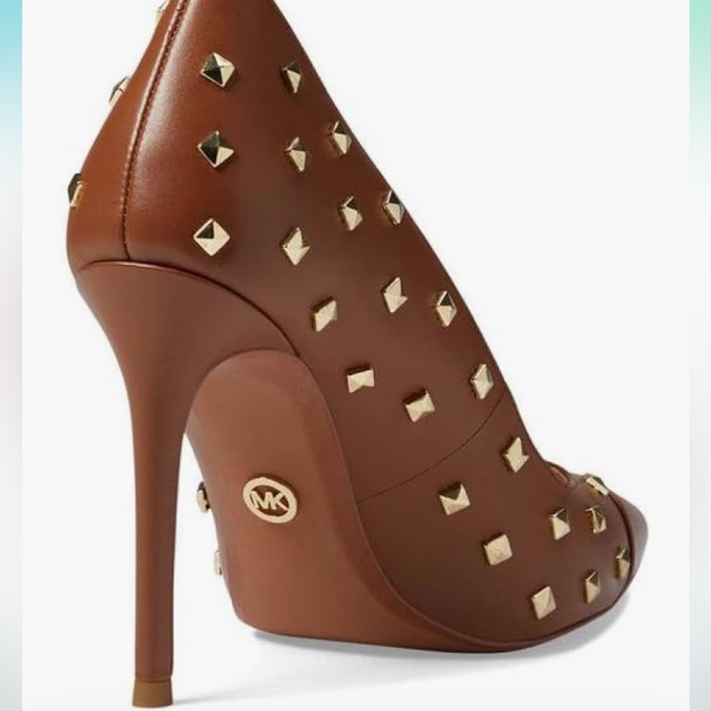 Michael Kors Women's Keke Toe Cap Tan
Pump US 7.5 Women - Picture 3 of 15